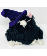 Ganz Halloween Black Cat Boomer Plush Toy Mini 5&quot; - $14.99