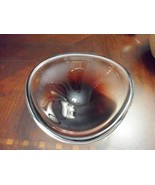Freeform THREE SIDES glass bowl by Sven Palmqvist for Orrefors ORIGINAL - $295.01