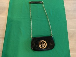 Tory Burch Crossbody Black Gold Leather Bag Women’s - $183.11 CAD