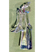 Vintage Toscany 9&quot; Angel Figurine 25% Lead Crystal  [e-04] - $321.97 MXN
