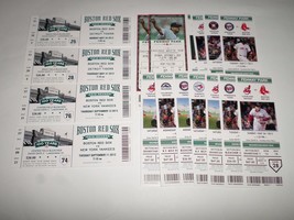 2010-11-12 Boston Red Sox Playoffs And Regular Season Buy Individually $3.99 - £3.18 GBP