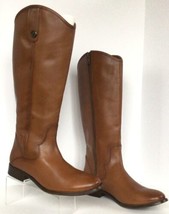 NEW FRYE Marissa Medallion Tall Riding Boots, Cognac (Size 8.5 M) - £157.23 GBP