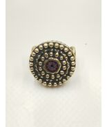 Vintage Berber Bronze Ring – Handmade Tribal Chevron Boho Jewelry - $50.00