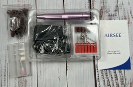 AIRSEE Portable Electric Nail Drill Professional Efile Kit Acrylic Gel D... - £9.37 GBP