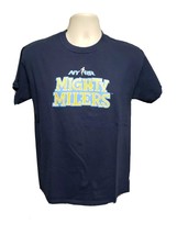 NYRR New York Road Runners Mighty Milers Run for Life Adult Medium Blue TShirt - £11.68 GBP