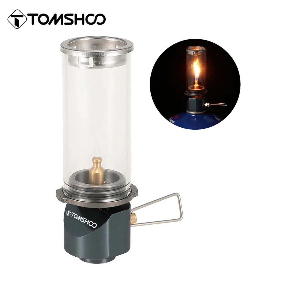 Tomshoo Gas Lamp Light Butane Gas Light Lantern for Outdoor Camping Picnic - £20.42 GBP+