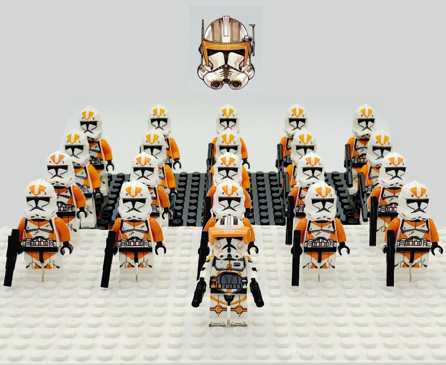 Star Wars 212th Attack Battalion & Commander Cody 21 Minifigurs lot Toys Gift