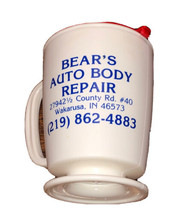 Bears Auto Body Repair Wakarusa, IN Plastic Promotional Mug With Top - $3.87