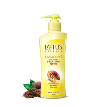 Lotus Herbals Cocoa Caress Daily Hand and Body Lotion SPF 20, 250ml (Pack of 1) - £19.06 GBP