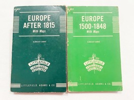 Lot of 2 Europe 1500-1848 &amp; After 1815 W. Maps by Albrecht Carrie, PB 1953 - £31.41 GBP
