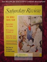 Saturday Review January 7 1956 Arnold Toynbee Robert Buckner Charles Frankel - £6.92 GBP