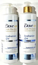 Dove Hair Therapy Shampoo Conditioner Set Hydration Spa Hyaluronic Serum 13.5oz - £24.35 GBP
