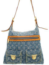 Louis Vuitton Monogram Denim Baggy GM Shoulder Bag - £1,849.03 GBP