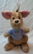 Walt Disney Parks Vintage Winnie The Pooh Roo Kangaroo 9" Plush Stuffed Animal - £23.74 GBP
