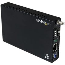 StarTech.com Gigabit Ethernet Fiber Media Converter with Open SFP Slot - Fiber t - $207.70