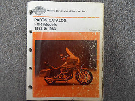 1982 1983 Harley Davidson Fxr Parties Catalogue Manuel Usine - £103.20 GBP