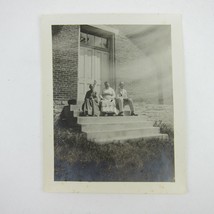 Photograph Man Women Henry &amp; Rosa Raman Susan Briney Darke Co Ohio Antique 1910s - £16.11 GBP