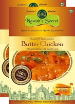 6 X Secret Butter Chicken Masala, 50 gm [ PACK  of 6 ] BEST INDIAN QUALI... - £19.77 GBP