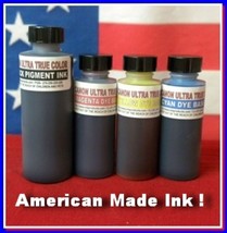 Compatible Ink For GI-23, GI-290, GI-20 and GI-21 Cyan,  Magenta, Yellow, Black - £23.02 GBP