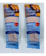 LOT OF 2 Allary Womens Cushion Insoles One Size Fits All - $10.34