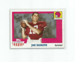 Joe Namath (Alabama) 2005 Topps All American Football Card #15 - £3.92 GBP