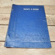 Farmington Mo Missouri 1945 - 1946 High School Year Book Farmington Knights - £47.58 GBP
