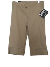 1pc Denice Girls School Uniform Capri Pants Casual Size 16 Khaki - $20.58