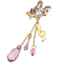 Disney Store Japan Daisy Duck Crystal Ear Clip - £54.85 GBP