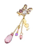 Disney Store Japan Daisy Duck Crystal Ear Clip - £52.57 GBP