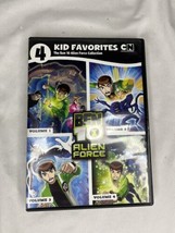 The Ben 10 Alien Force Collection Vol 1 2 3 4 DVD Set Cartoon Network Kids TV - £6.33 GBP