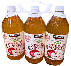 Kirkland Signature Organic Apple Cider Vinegar 3 x 32 Oz Bottle EXP 09/2028 - $26.67