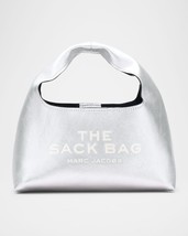 The Metallic Leather Mini Sack Bag - $412.75