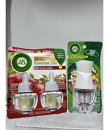 (2) Air Wick Warmer &amp; Refills Apple Cinnamon ... - $10.41 CAD