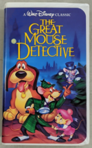 RARE  Black Diamond Walt Disney Classic &quot; The Great Mouse Detective &quot; VH... - £11.66 GBP