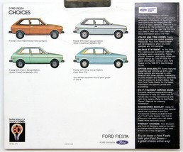 1980	Ford Fiesta Advertising Dealer Sales Brochure	4570 - £5.82 GBP