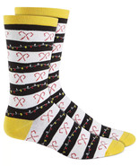 Club Room  Lot of 3 Candy Cane Stripe Holiday Socks Multi-One Size - $15.99