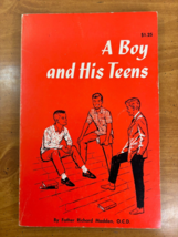 1963 A Boy and His Teens by Father Madden - Paperback Teen Boys in the Early 60s - $19.95