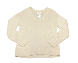 Victoria Secret PINK Oversized V-Neck Sweater Size Medium Excellent Cond... - £10.48 GBP