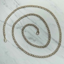 Gold Tone Chain Link Crossbody Purse Handbag Bag Replacement Strap - £11.96 GBP