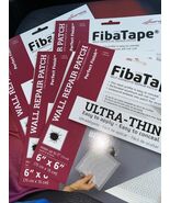 4 Pk FibaTape Perfect Finish  6*6 Self-Adhesive Wall Repair Patch - $17.97