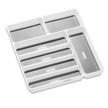 Madesmart Large 7-Compartment Cutlery Tray (White) - £38.69 GBP