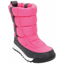 Sorel Children Girls Puffy Snow Booties Whitney II Size US 9 Tropic Pink - $39.60