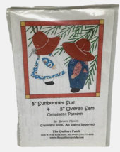 Sunbonnet Sue Overall Sam Ornament Pattern Beverly Maxvill Quilters Patch NEW - £7.92 GBP