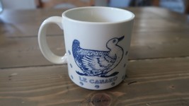 Super RARE Taylor &amp; Ng Le Canard Duck Coffee Mug - $55.43
