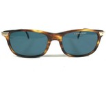 Longines Sonnenbrille MOD.4670 560 238 Brown Quadrat Rahmen mit Blauer L... - $93.13