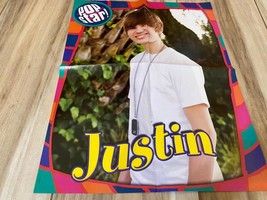 Justin Bieber Taylor Lautner teen magazine poster clipping Eclipse Twilight Pop - £3.73 GBP