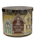 Bath and Body Works Ski Lodge Candle Hot Cocoa Cream Scented 3 Wick 14.5 Oz - $18.55