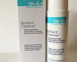 M-61 Brilliant Cleanse Skin Smoothing Alpha Beta Hydroxy Cream Face Clea... - £16.26 GBP