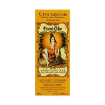 Henne Color Copper Gold Blonde Henna Hair Colouring Cream 90 ml  - £15.02 GBP