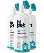 Pack of 3 / HiPet Natural Paw Cleaner Foam, Paws and Maintains The Moist... - £33.83 GBP